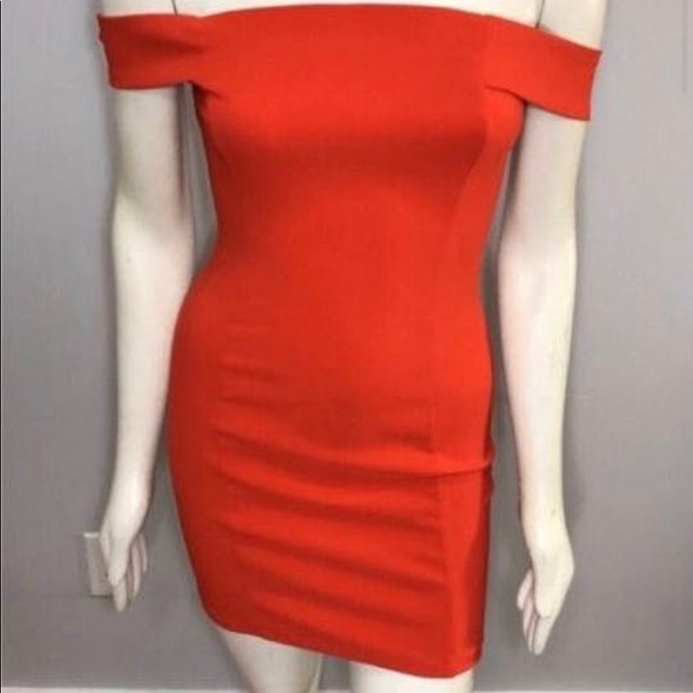 Forever 21 Off-the-shoulder mini dress